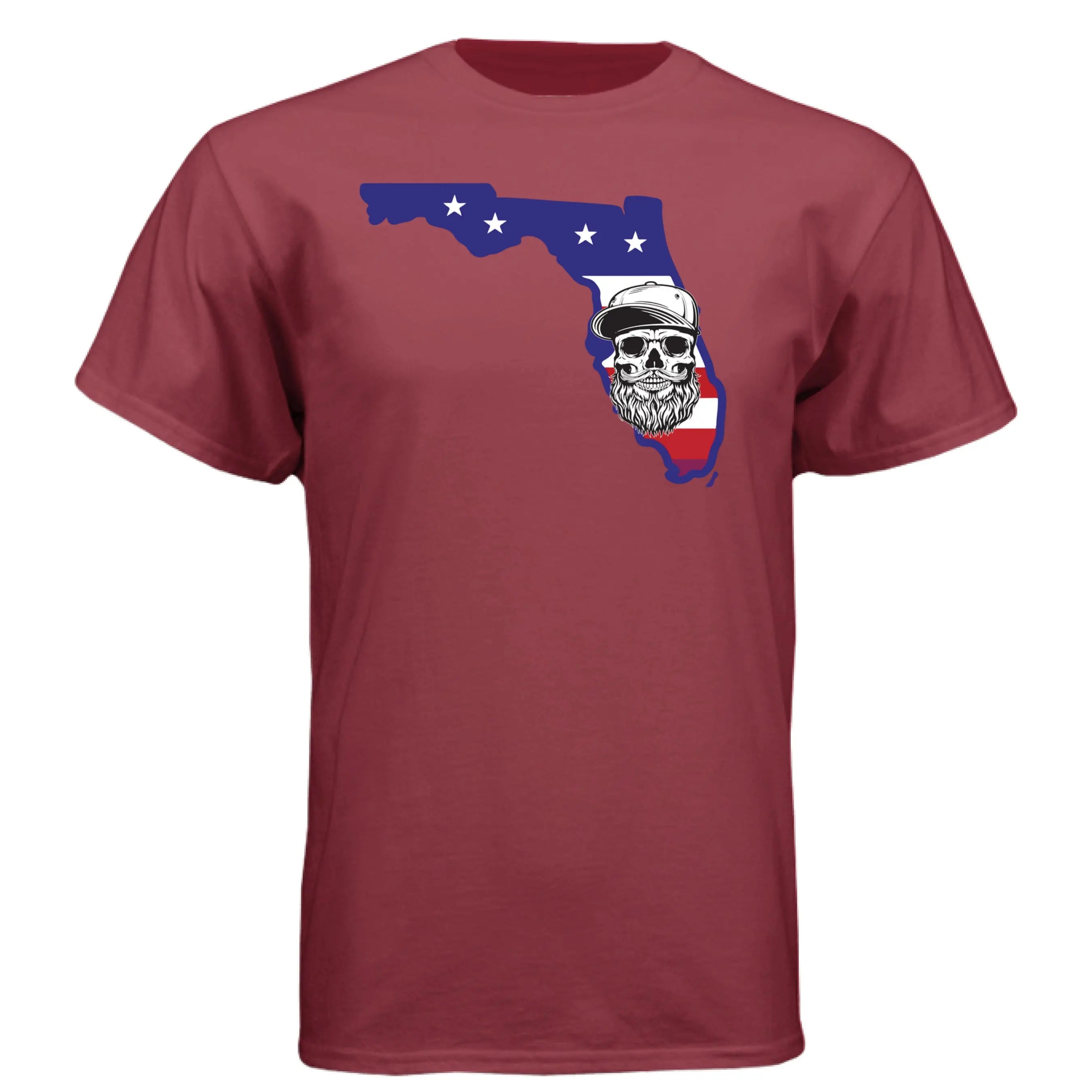 Florida Beard Vibes T-Shirt – Show Your Sunshine State Beard Pride
