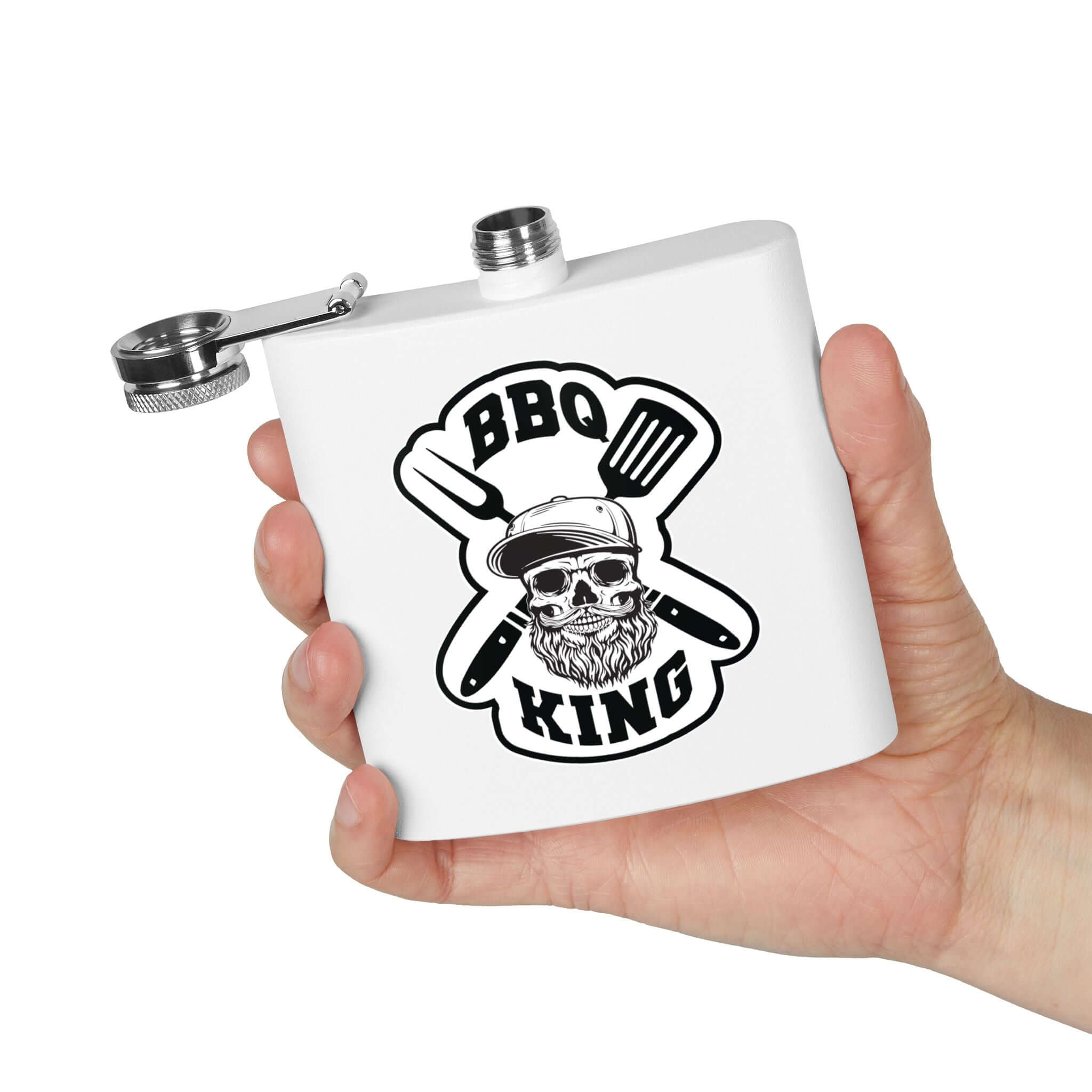 BBQ King Stainless Steel Flask
