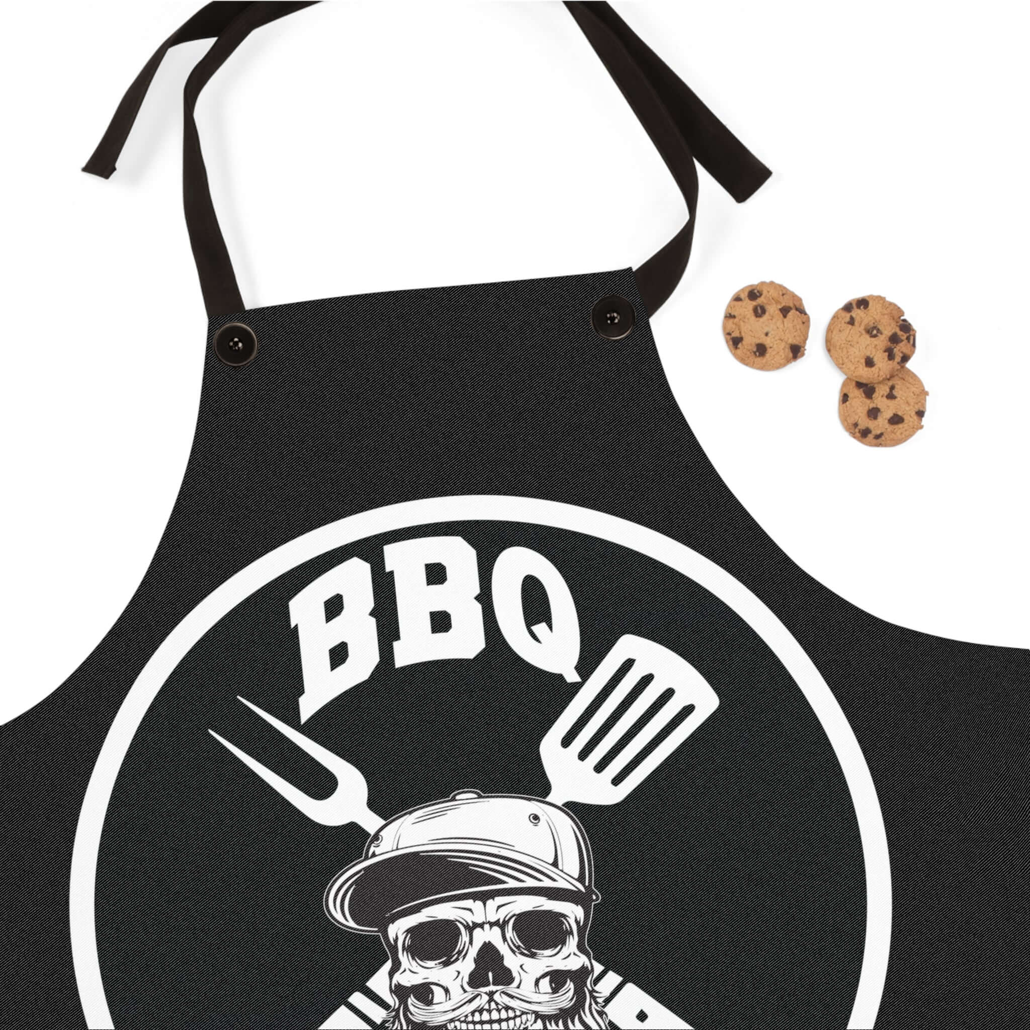 Bearded BBQ King Apron, Cooking Gift for Men, Grilling Accessories
