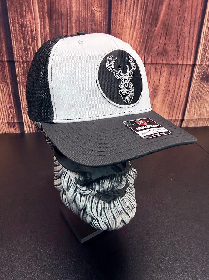 Bearded Buck Deer Hunting Richardson Trucker Hat