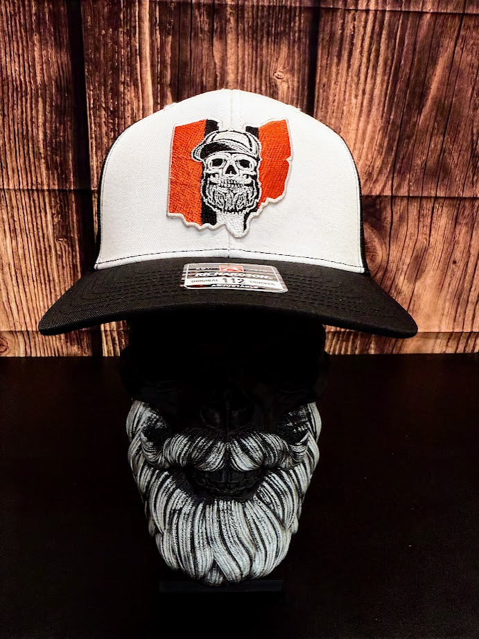 Cleveland Ohio Football Bearded Skull Richardson Hat