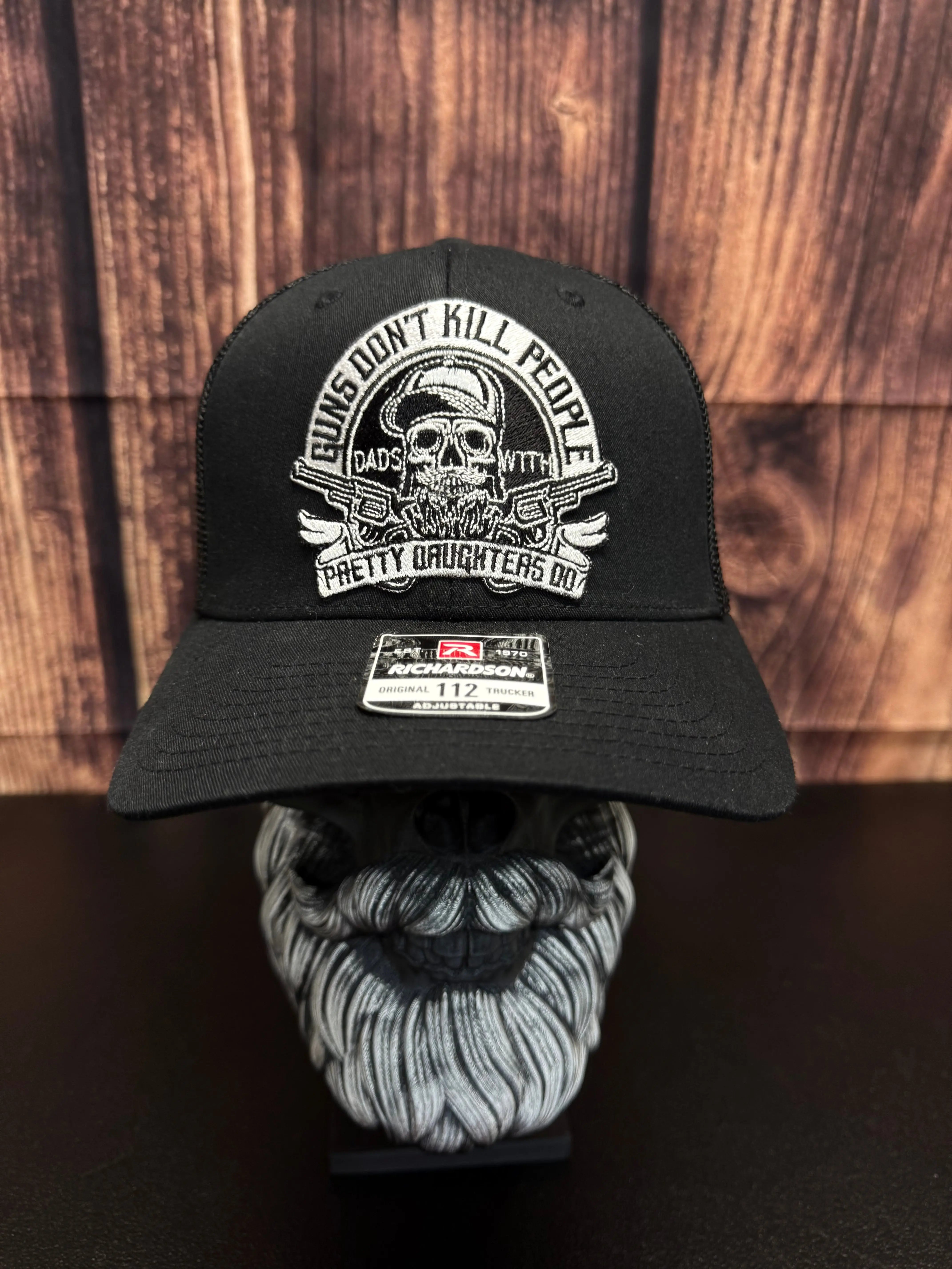 Dad And Guns Trucker Hat - Perfect Gift for Fathers