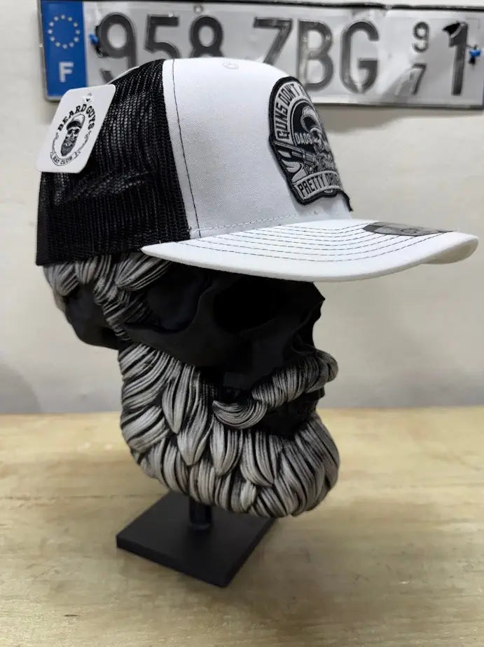 Dad And Guns Trucker Hat Perfect Gift for Fathers With Guns