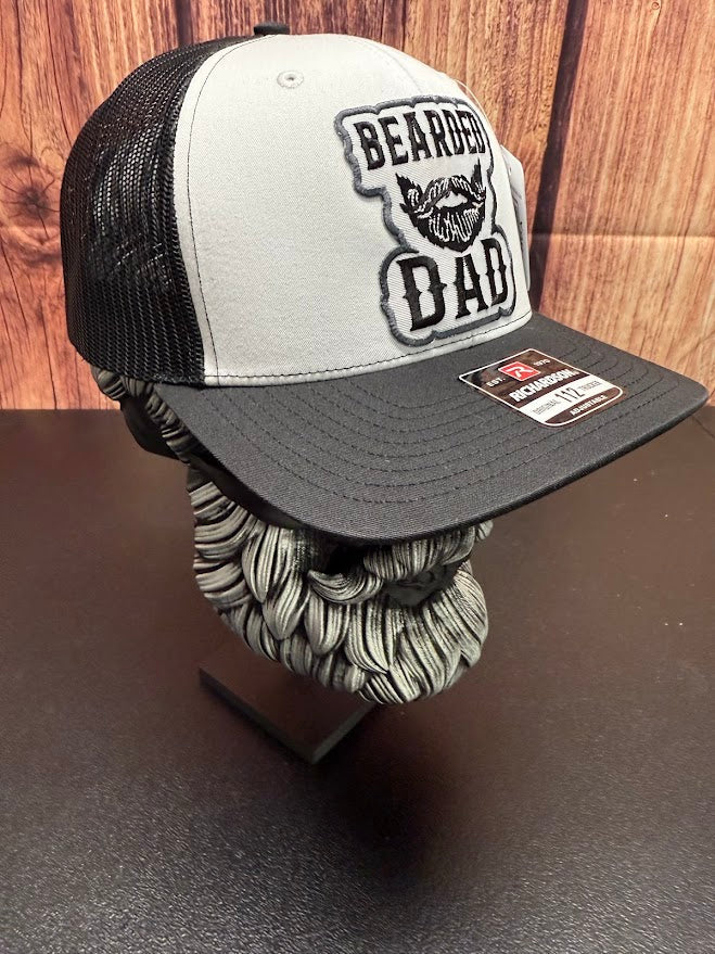 Bearded Dad Trucker Hat - Trucker Cap for Beard Enthusiasts Beard Guys Hat Club