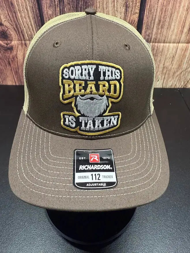 Sorry This Beard Is Taken Trucker Hat – Fun Gift