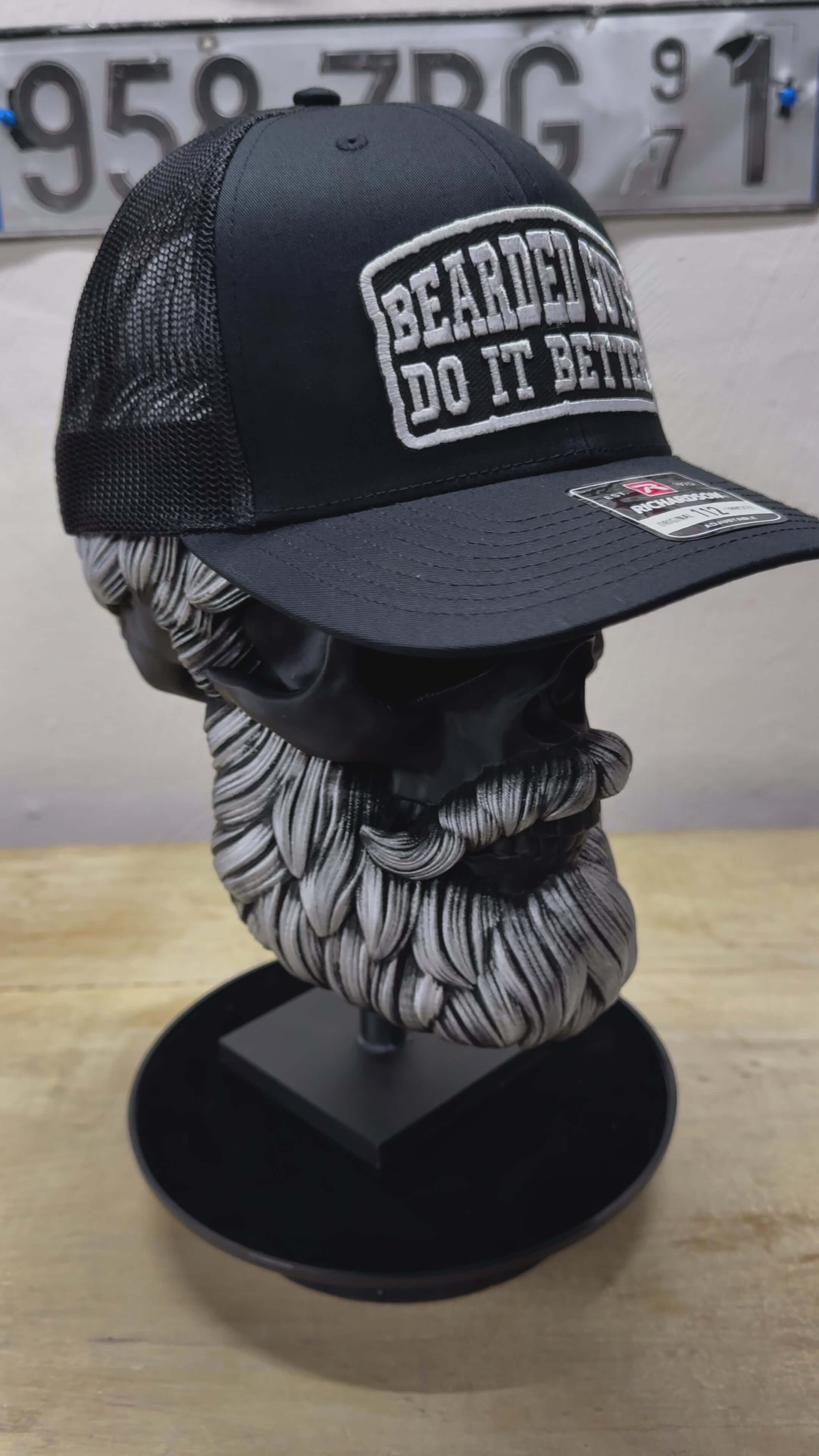 Bearded Guys Do It Better Funny Trucker Hat