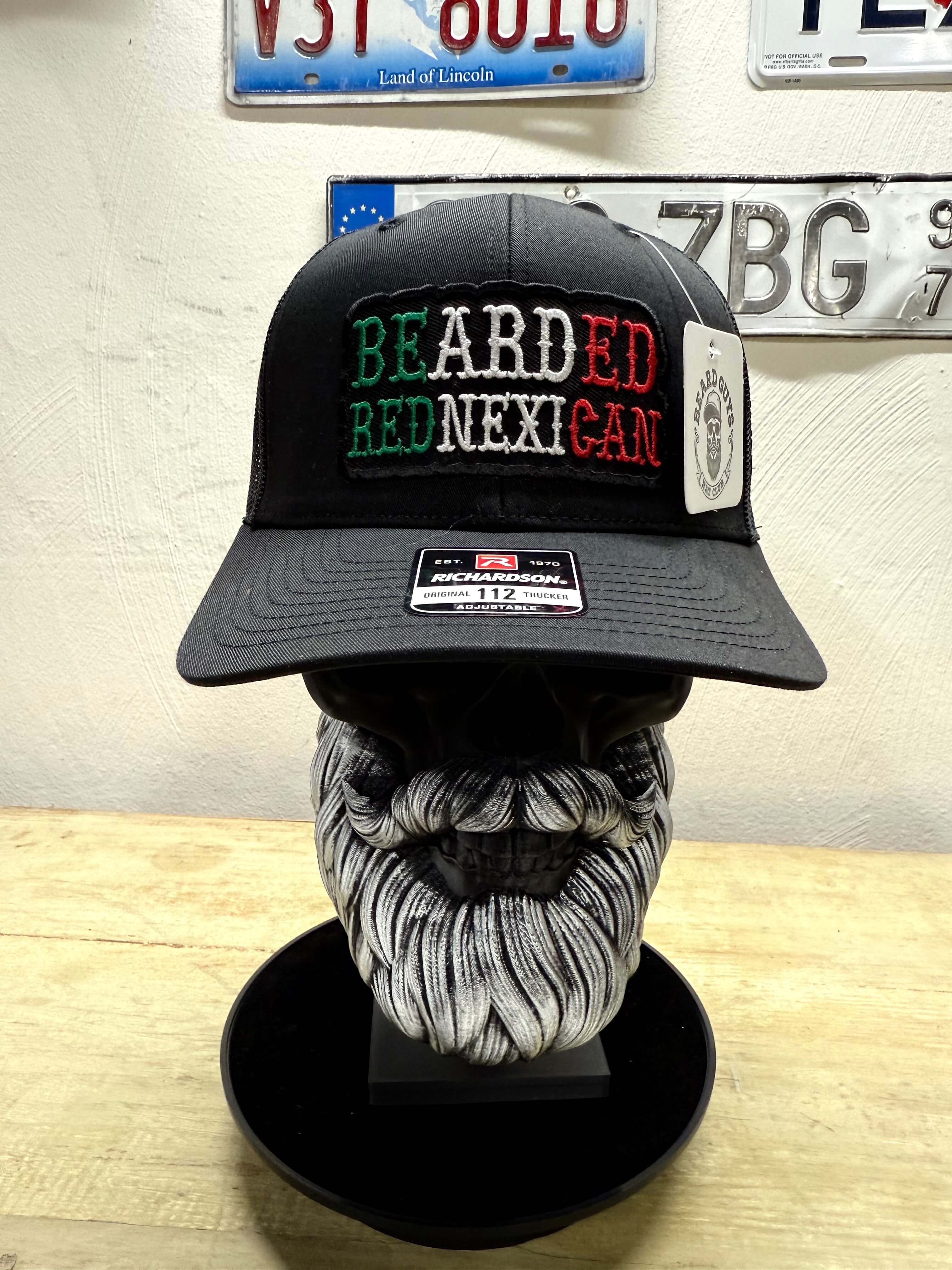 Bearded Rednexican Trucker Richardson Hat