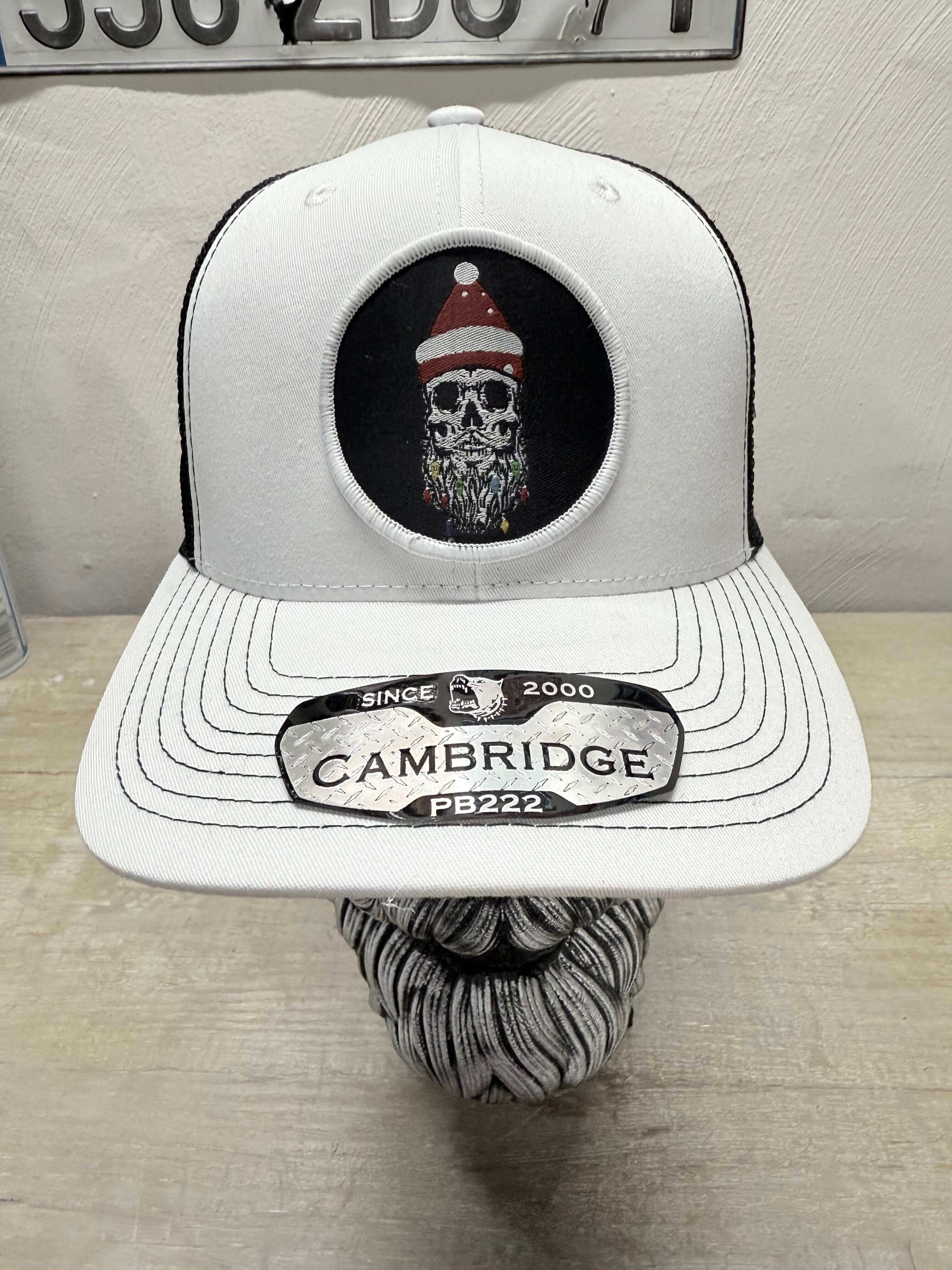 Holiday Skull Trucker Hat: The Ultimate Accessory for Beard