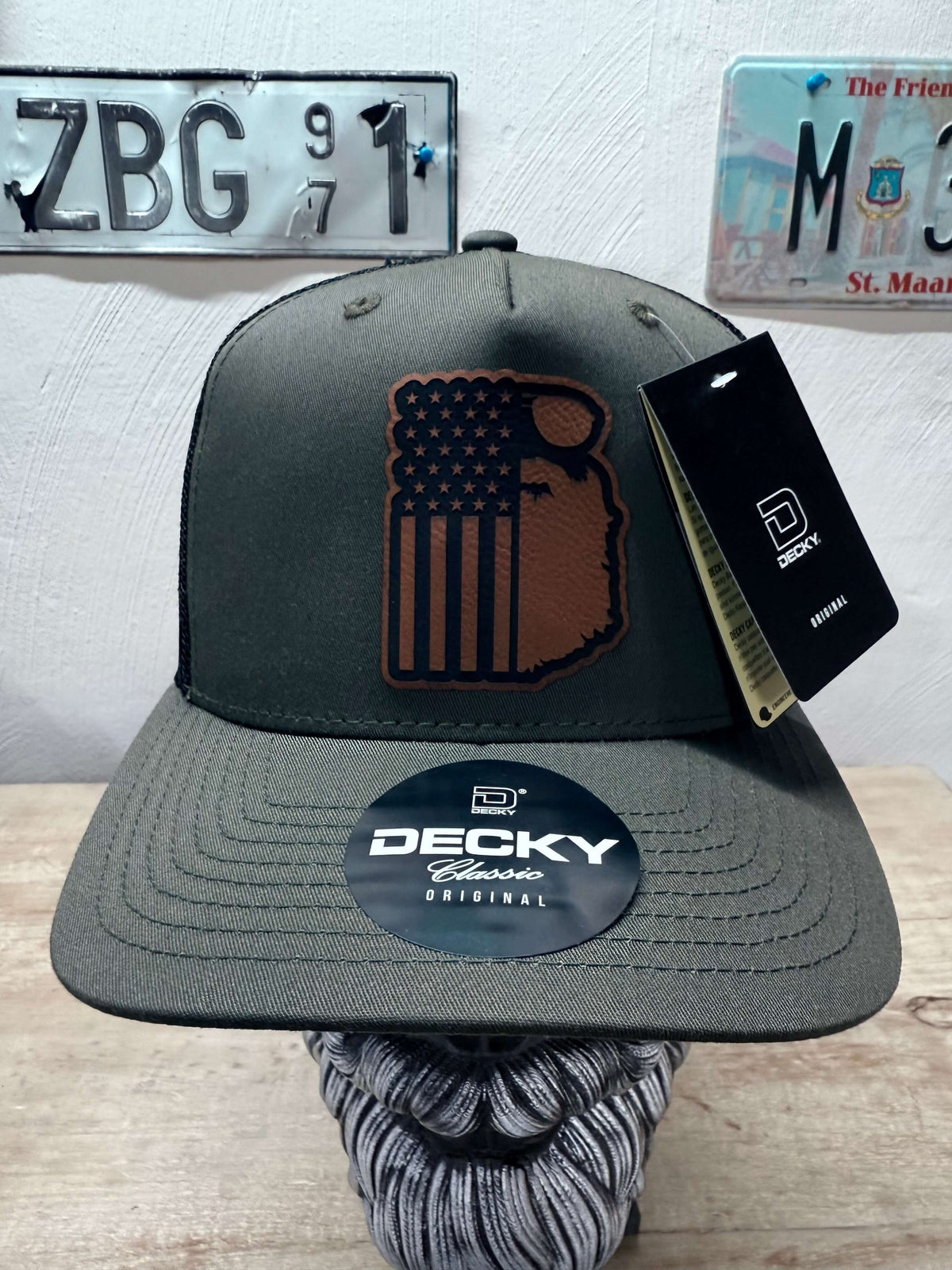 American Flag Trucker Hat
