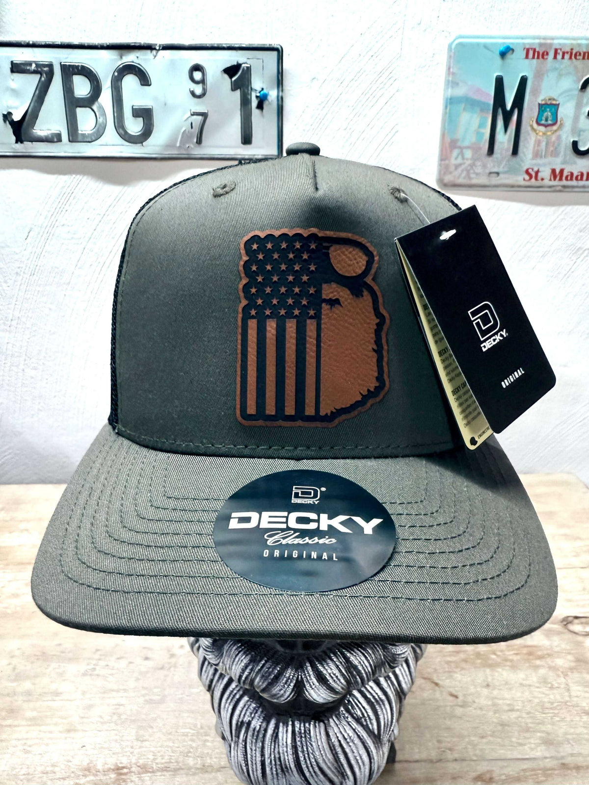 American Flag Trucker Hat