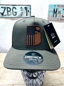 American Flag Trucker Hat