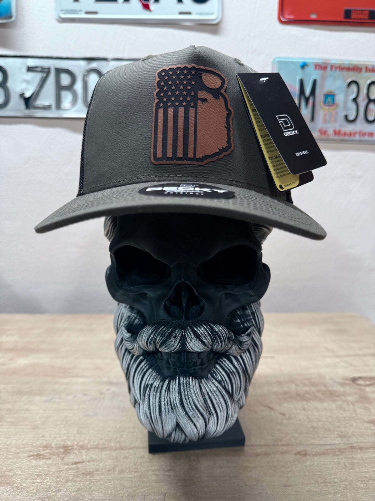 American Flag Trucker Hat