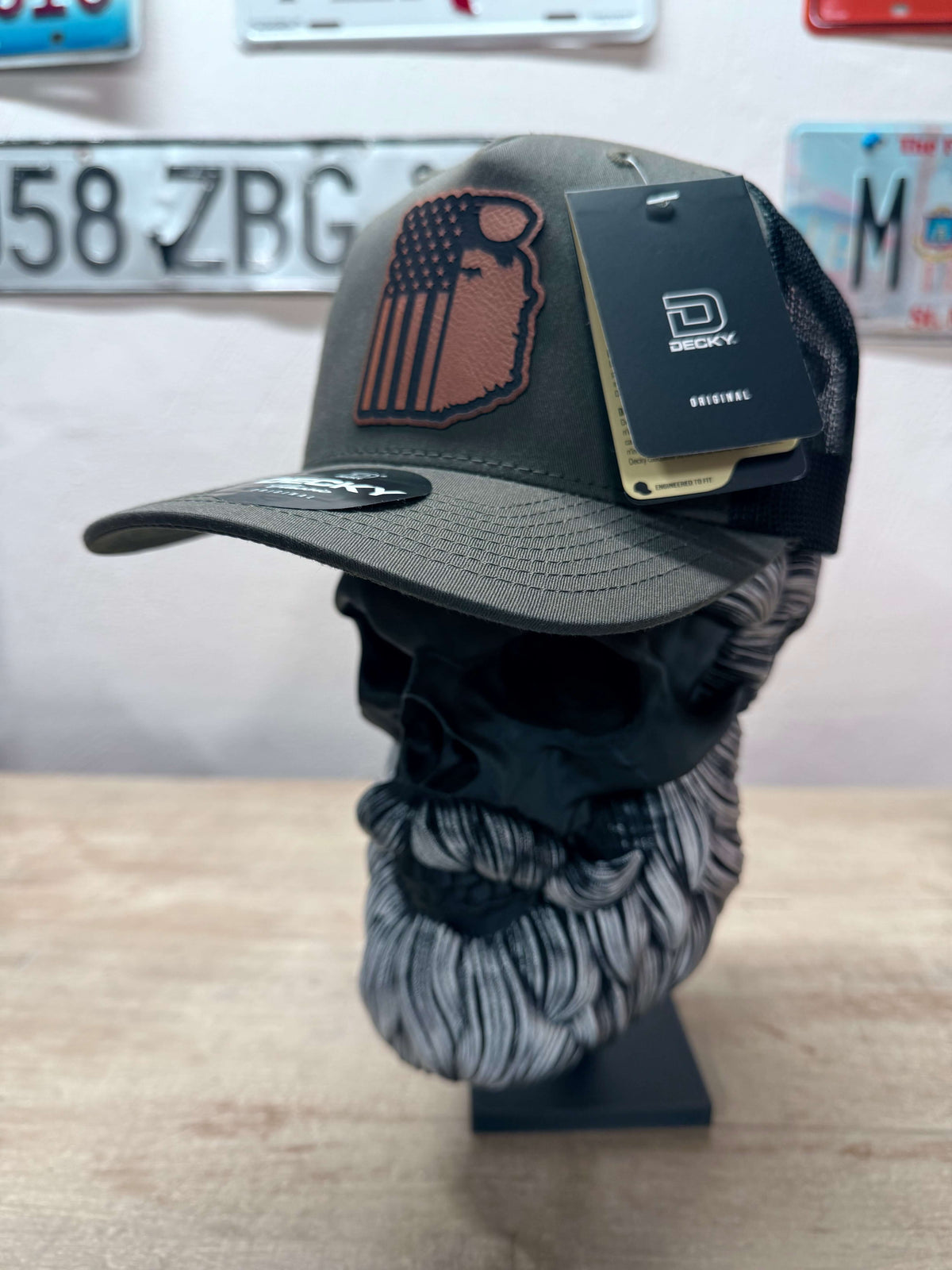 American Flag Trucker Hat