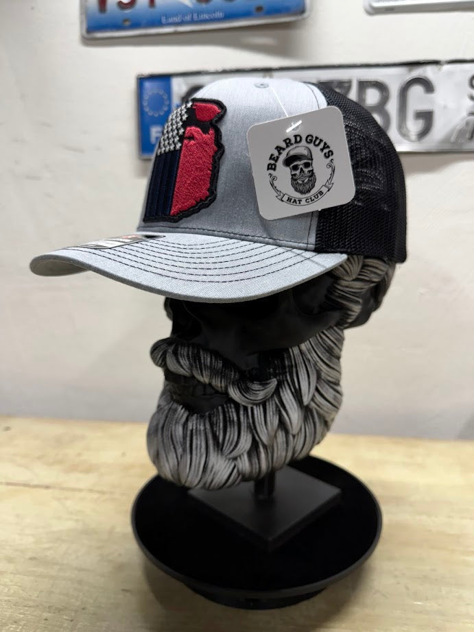 American Flag Trucker Hat