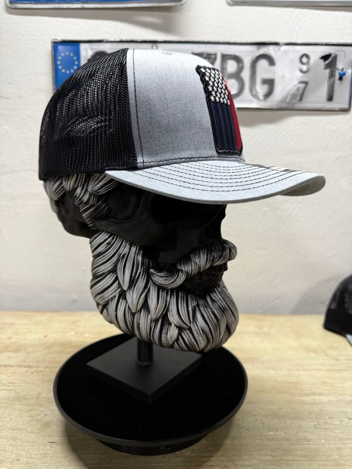 American Flag Trucker Hat