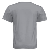 Arizona Bearded Skull T-Shirt – Desert Vibes for the Bearded Rebel Graphite - BACK