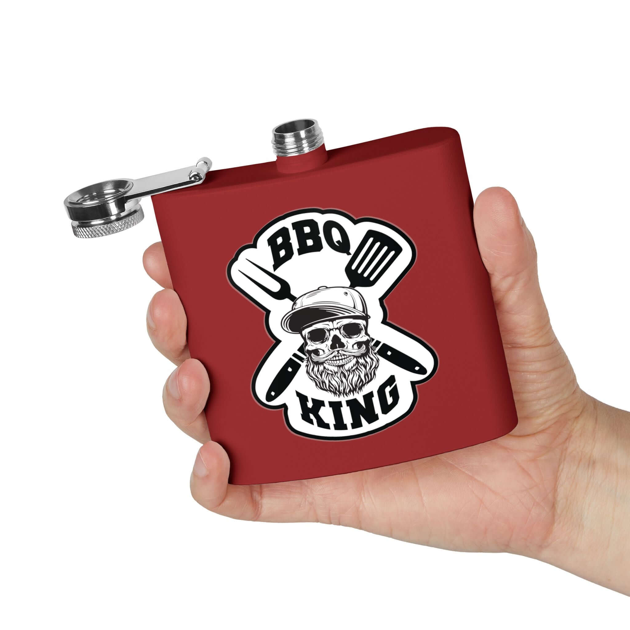 BBQ King Stainless Steel Flask