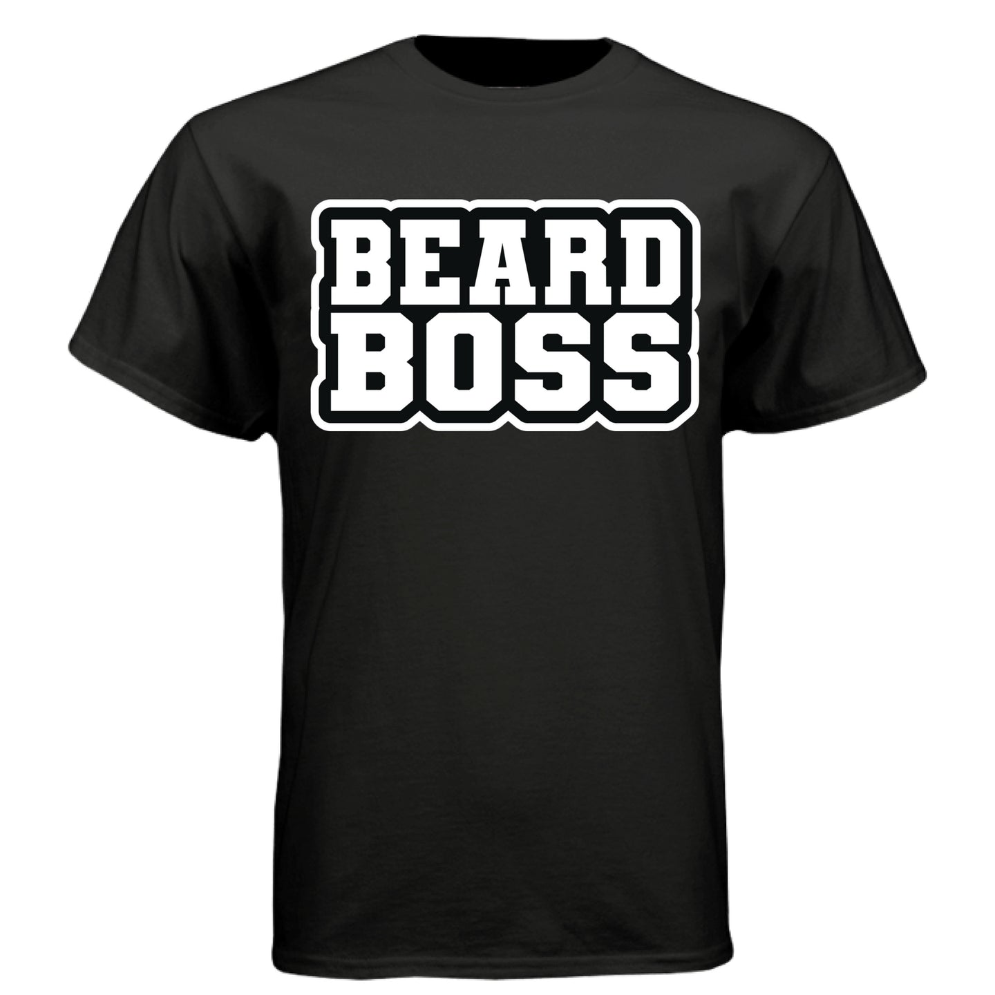 Beard Boss Graphic Tee  Stylish Men’s Beard Apparel For Bearded Guys