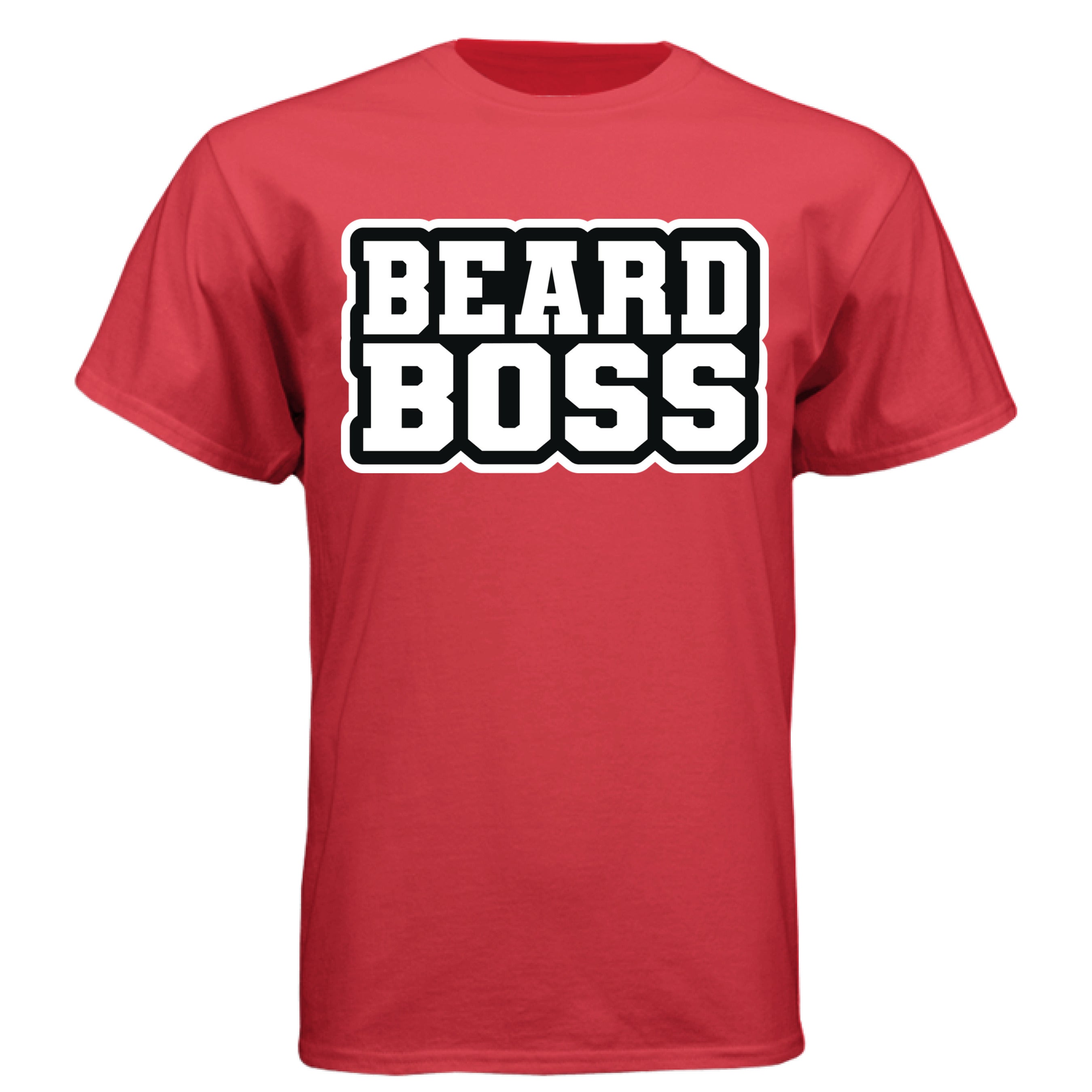Beard Boss Graphic Tee  Beard Boss Shirt for Bearded Men  Stylish Beard Apparel Graphic Tee  Beard Boss T-Shirt for Bearded Guys