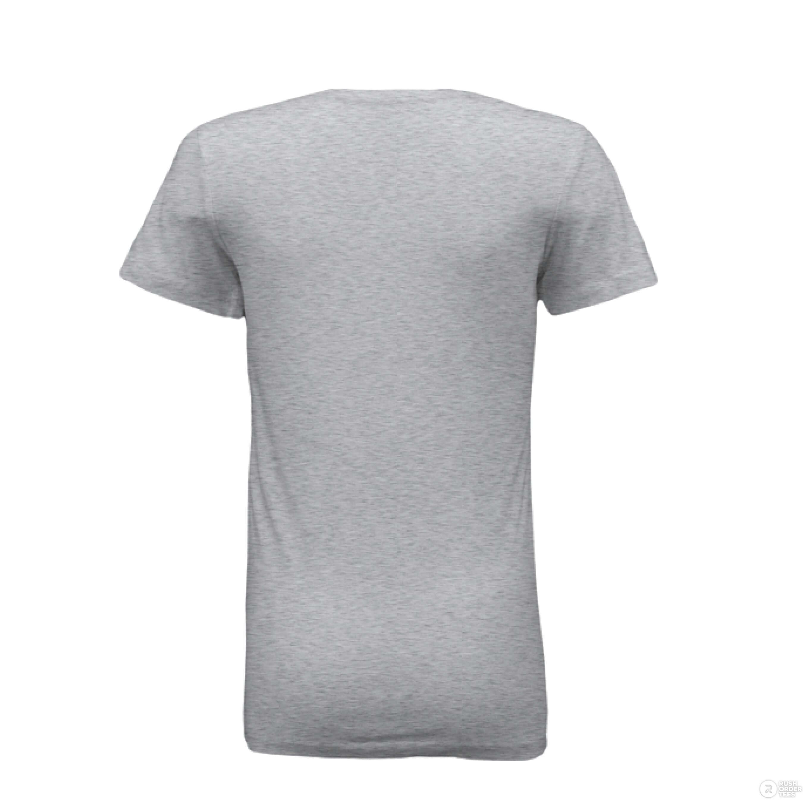 Beard Brat Bella Tee Shirt For The Girl That Loves Your Beard ATHLETIC HEATHER - BACK