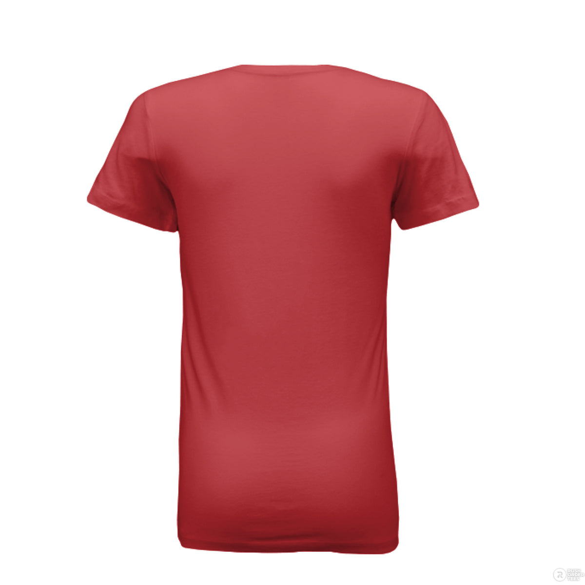 Beard Brat Bella Tee Shirt For The Girl That Loves Your Beard RED - BACK