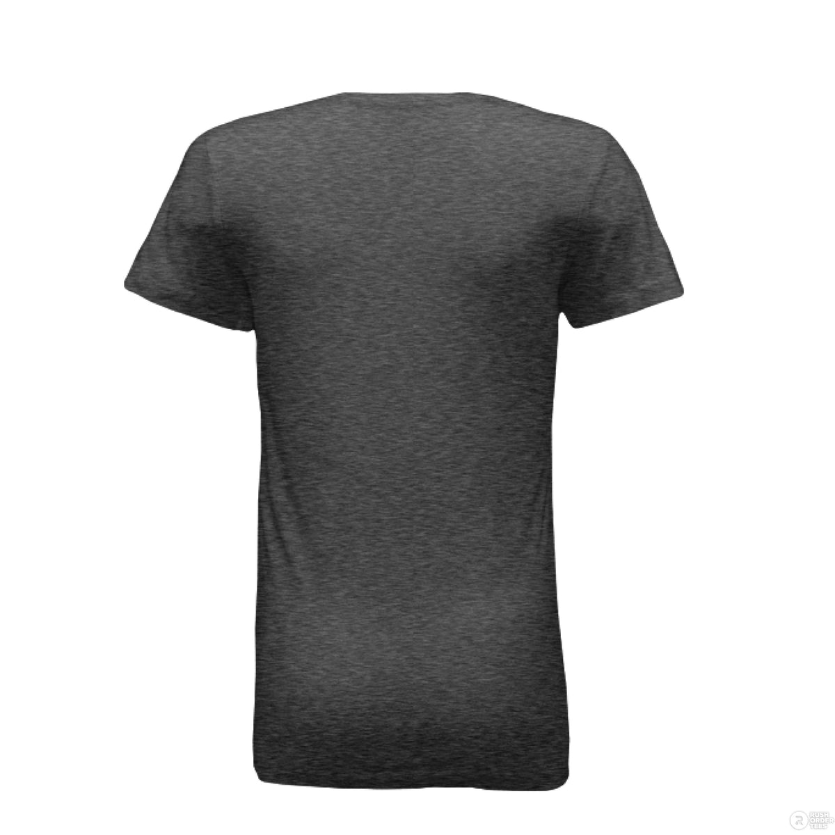 Beard Brat Bella Tee Shirt For The Girl That Loves Your Beard BLACK HEATHER - BACK