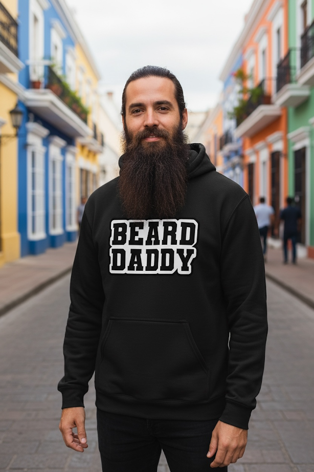 Beard Daddy Funny Hoodie For The Bearded Dad