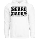 Beard Daddy Funny Hoodie For The Bearded Dad WHITE - FRONT