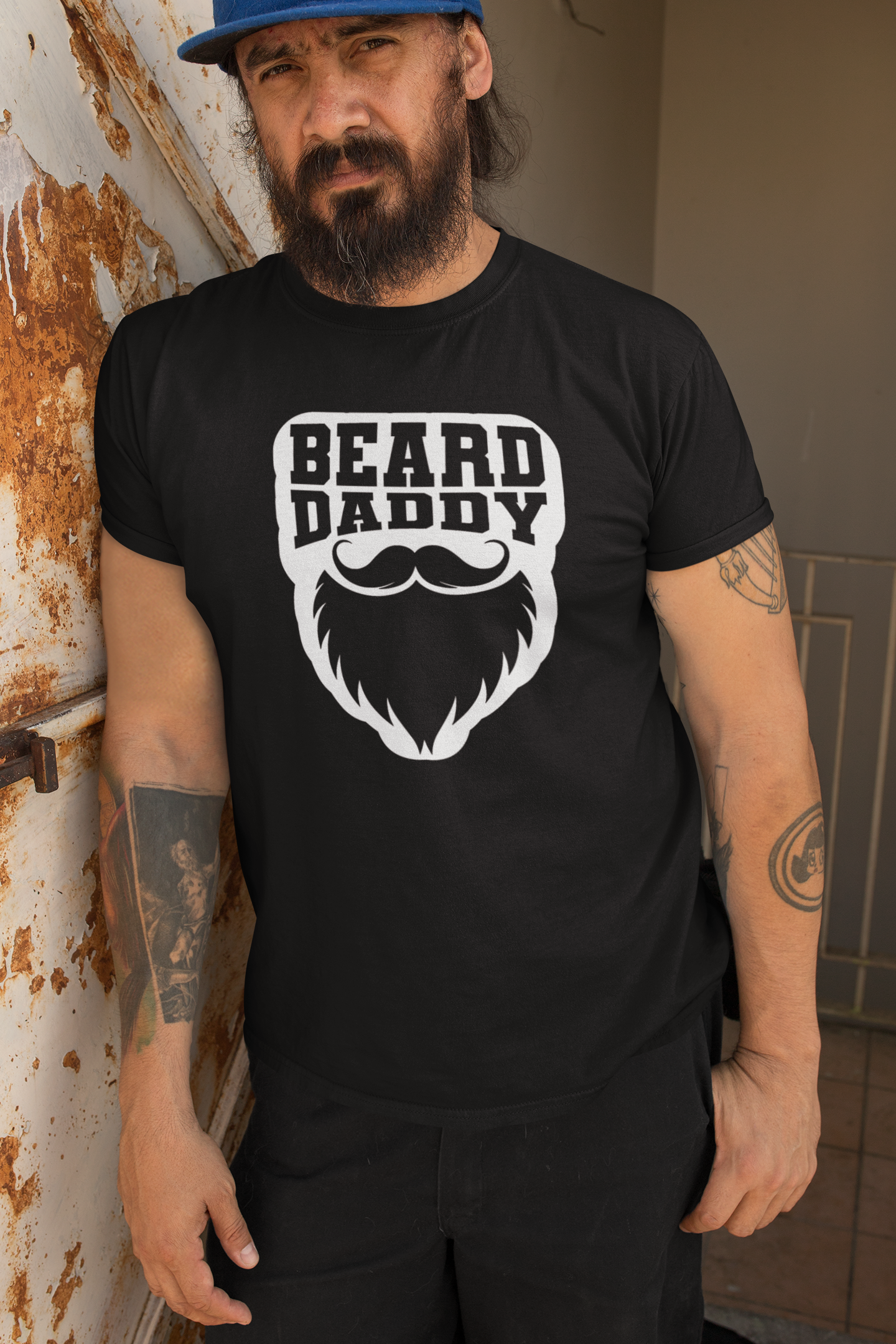 Beard Daddy Funny T Shirt For The Bearded Dad