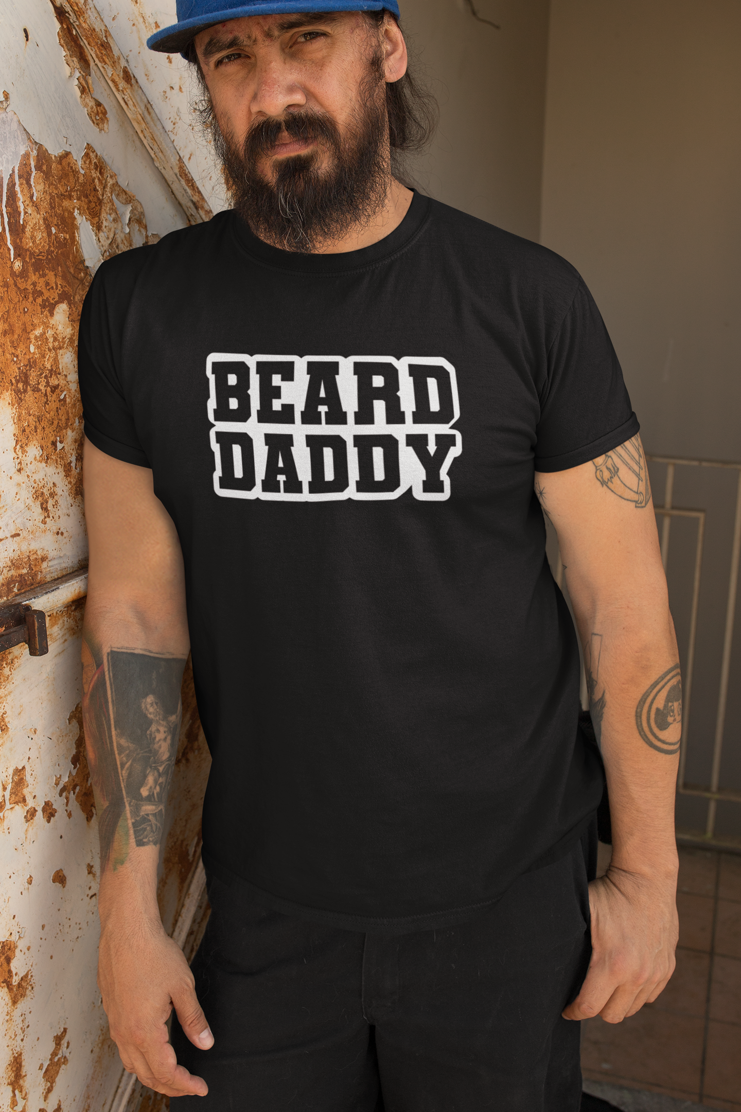 Beard Daddy Funny T Shirt For The Bearded Dad