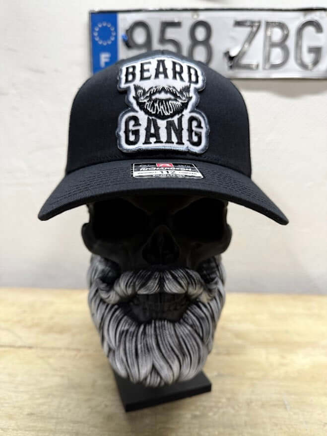 Beard Gang Trucker Hat – Fun Gift for Bearded Guys & Fans