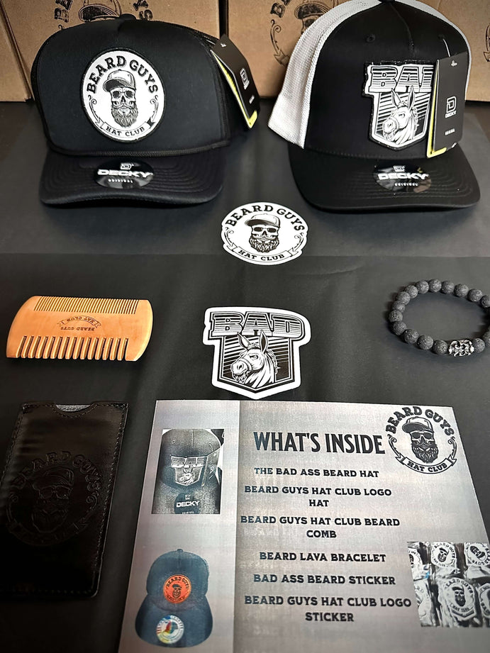 Deluxe Hat Subscription Of Our Beard Guys Hat Club