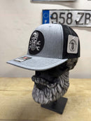 Beard Skull Mechanic Trucker Hat