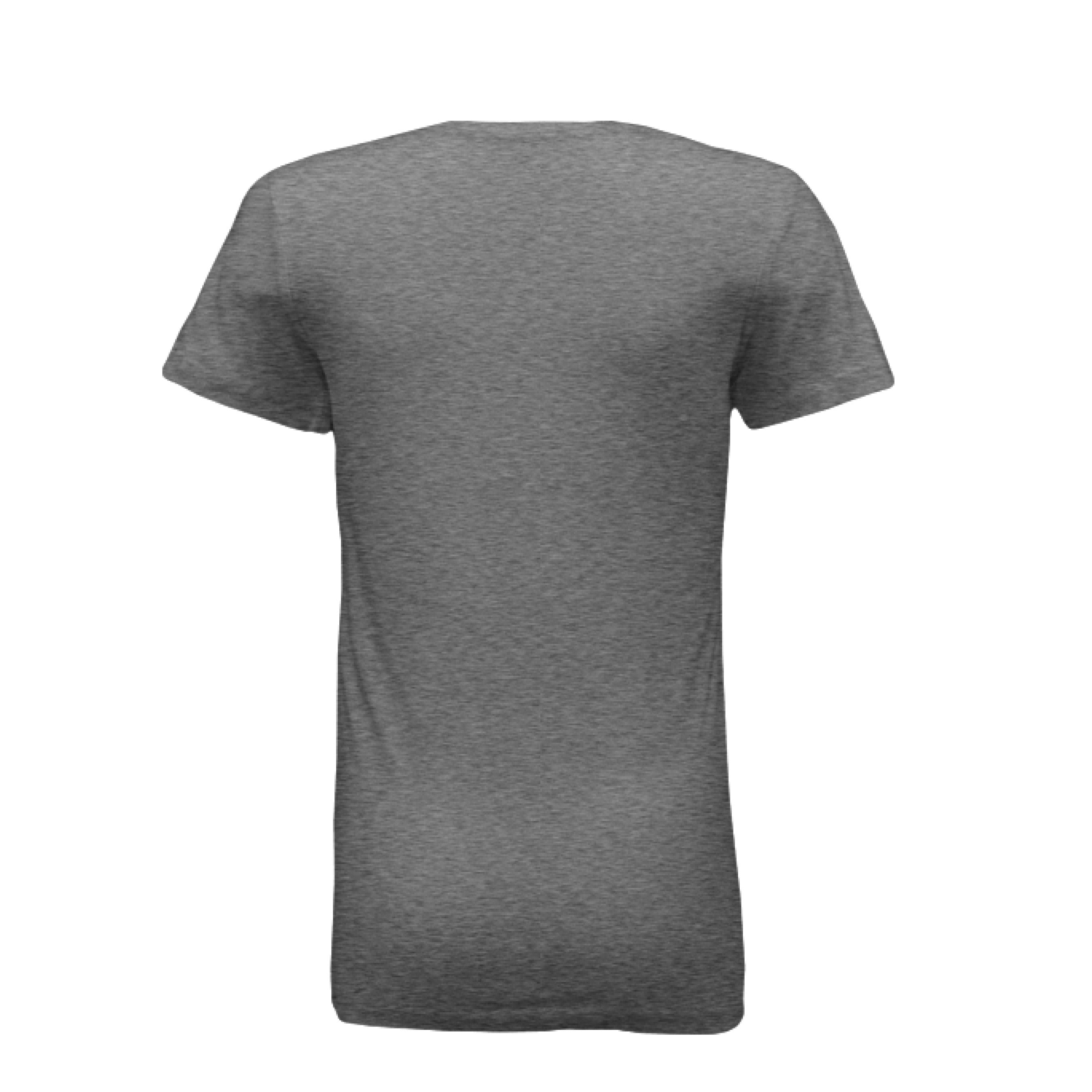 Beard Whisperer Ladies Bella Tee Shirt DEEP HEATHER - BACK