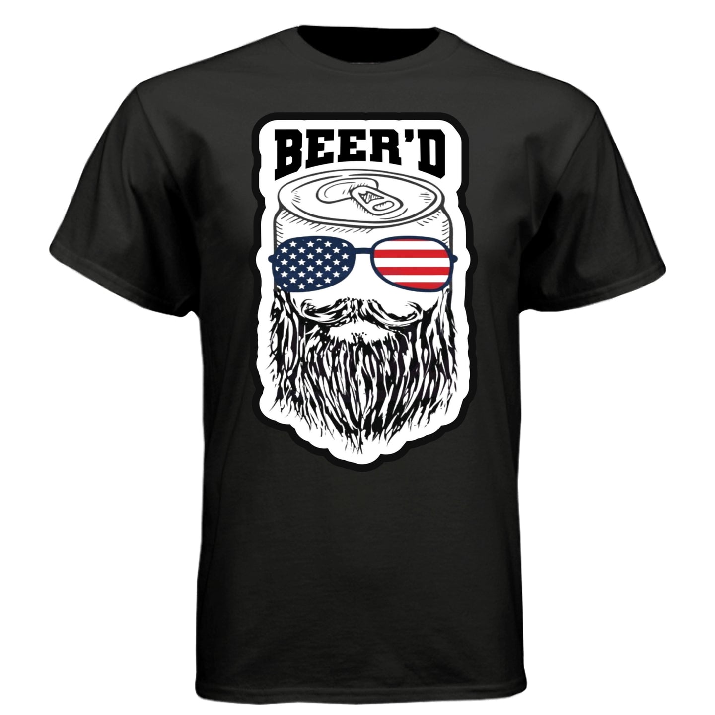 Patriotic Bearded Beer T-Shirt Patriotic Beer T-Shirt Patriot