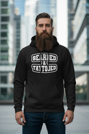 Bearded And Tattooed Hoodie For Guys With Beards
