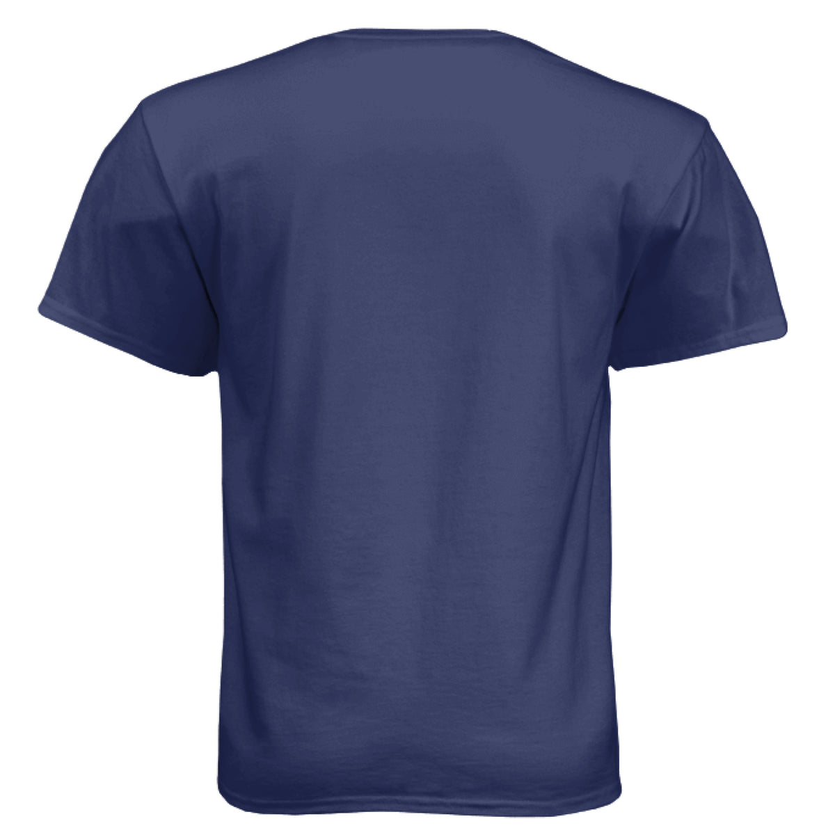 Bearded BBQ King Tee Shirt Great For Cooks With Beards NAVY - BACK