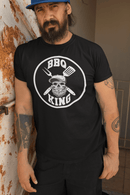 Bearded BBQ King Tee Shirt Great For Cooks With Beards