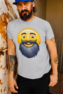 Bearded Emoji Hanes Tee Shirt – For Guys With Beard