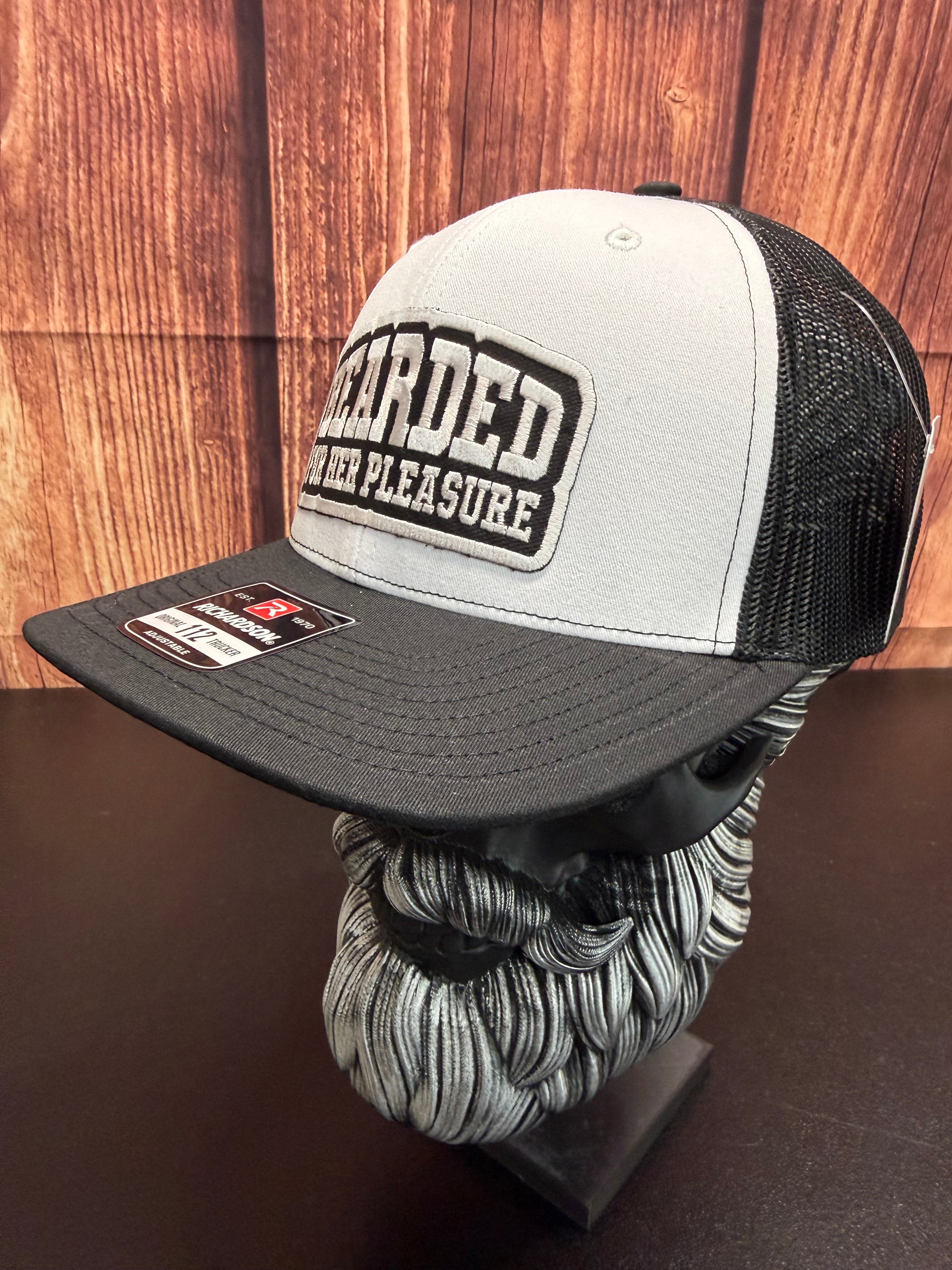 Bearded For HER Pleasure Richardson Trucker Hat For Beard  Guys