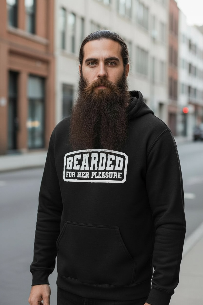 Bearded For Her Pleasure Hoodie