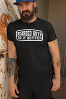 Bearded Guys Do It Better Hanes Tee Shirt