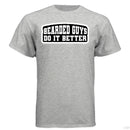 Bearded Guys Do It Better Hanes Tee Shirt ASH - FRONT