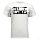 Bearded Outlaw Ride Wild Live Free Hanes Tee Shirt White