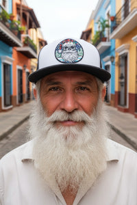 Bearded Santa Skull Holiday Beardmas Edition Richardson Hat