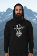 Bearded Skull Cowboy Hoodie