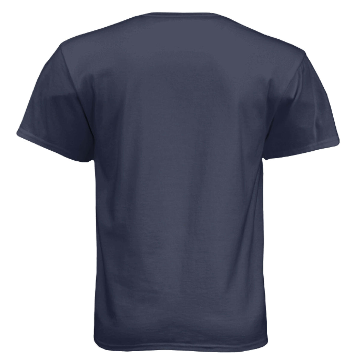 Bearded Skull Mechanic Hanes Tee Shirt Great For Bearded Gearheads Athletic Navy - BACK