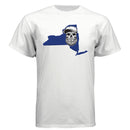 Bearded Skull New York Shirt Bearded Skull Empire State Tee for Men WHITE - FRONT