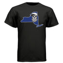 Bearded Skull New York Shirt Bearded Skull Empire State Tee for Men BLACK - FRONT
