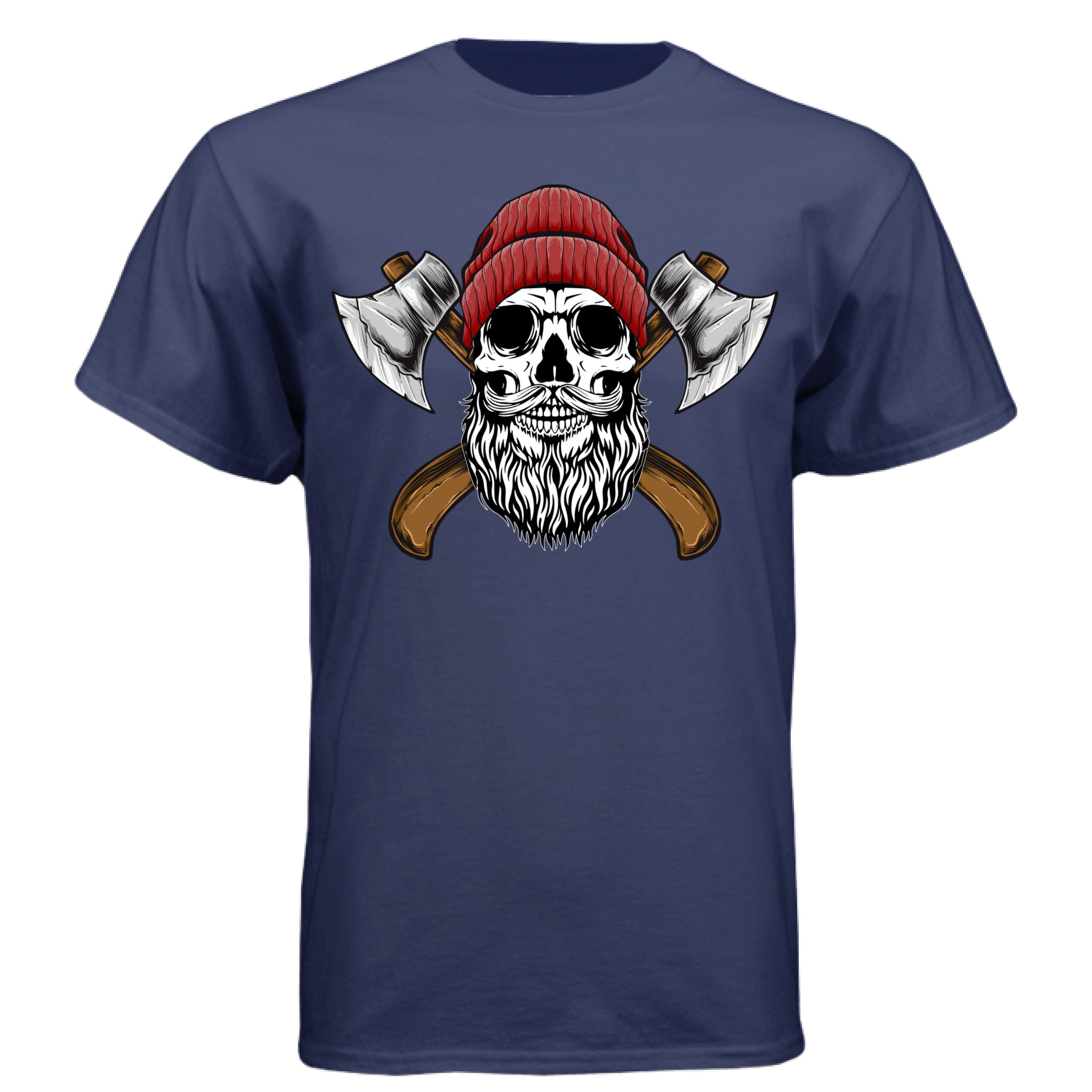 Bearded Skull Lumberjack T-Shirt  Lumberjack Skull with Crossed Axes Tee  Beard Skull Lumberjack Graphic Shirt  Bearded Woodsman Skull T-ShirtBearded Skull Lumberjack T-Shirt  Lumberjack Skull with Crossed Axes Tee  Beard Skull Lumberjack Graphic Shirt  Bearded Woodsman Skull T-Shirt